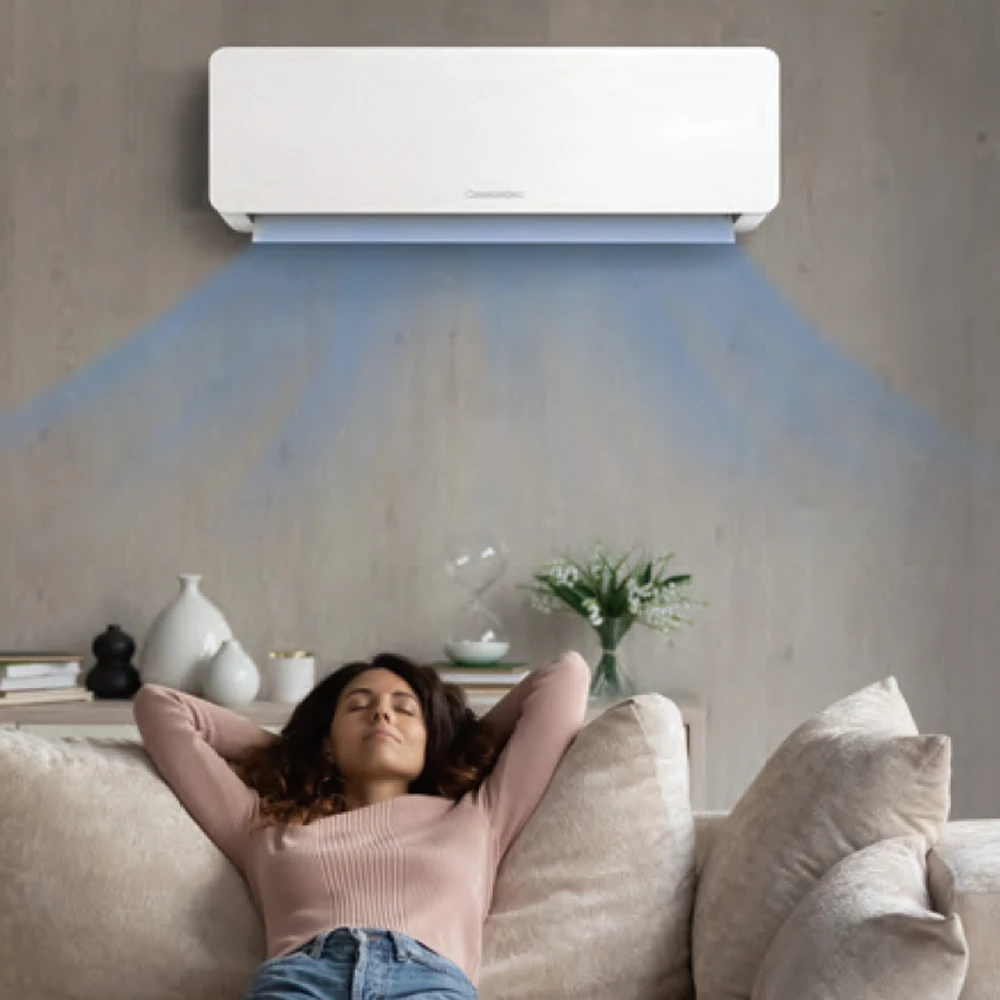 Высокоэффективный Настенный Кондиционер разделенного типа 9000BTU 50 Гц экономичный умный кондиционер сплит переменного тока