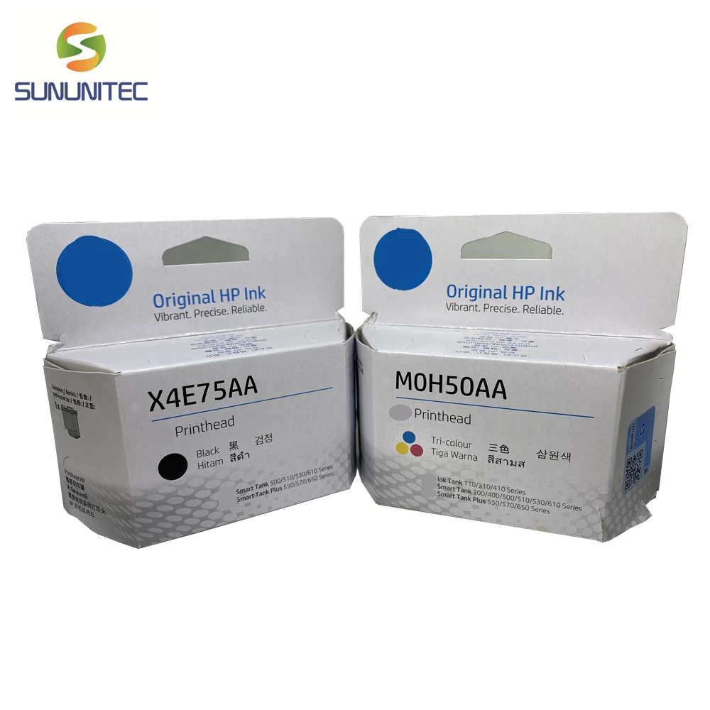 Новая Оригинальная печатающая головка GT53 X4E75AA M0H50AA, печатающая головка для HP smart tank plus 500/510/530/610 /550/570/650 series