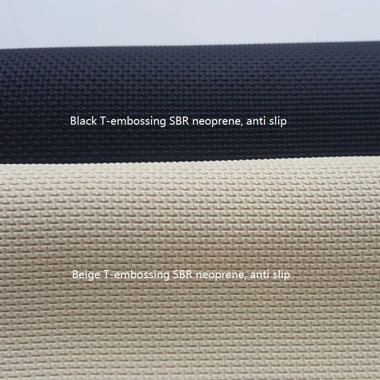 Jianbo 3mm embossed neoprene fabric anti-slip neoprene fabric for gloves royal blue neoprene fabric material for board game mats