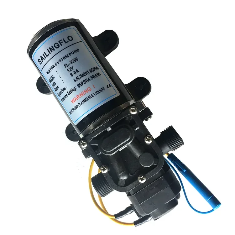 SAILINGFLO FL-3206 12V DC 6LPM Portable High Pressure Water Pump For Outdoor Shower