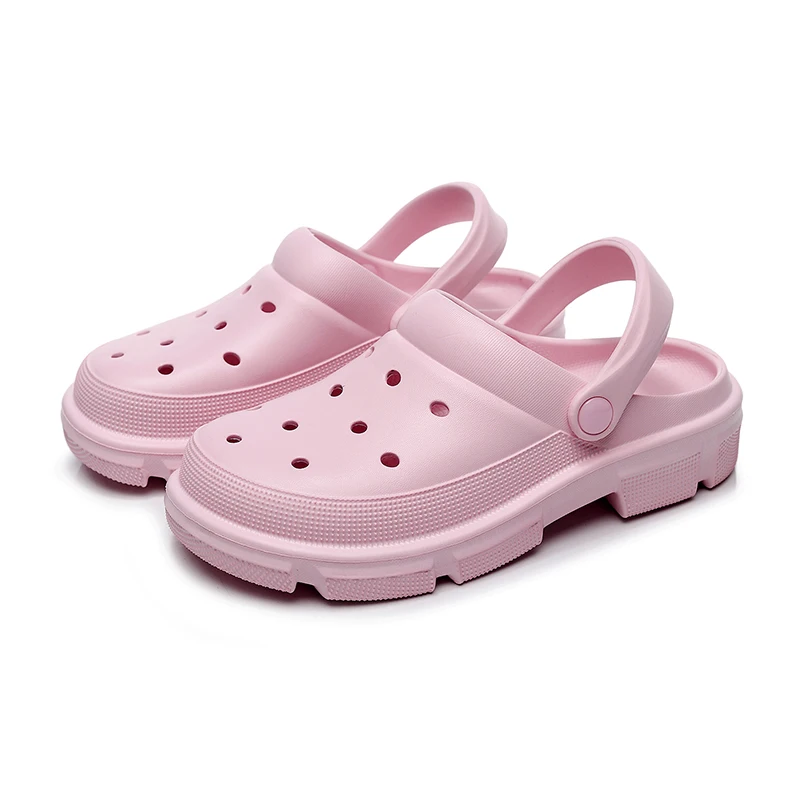 Xuete Flaming Paint Couple Clogs Non-Slip Fashion Trendy Beach Sandals For Women New Home Slippers