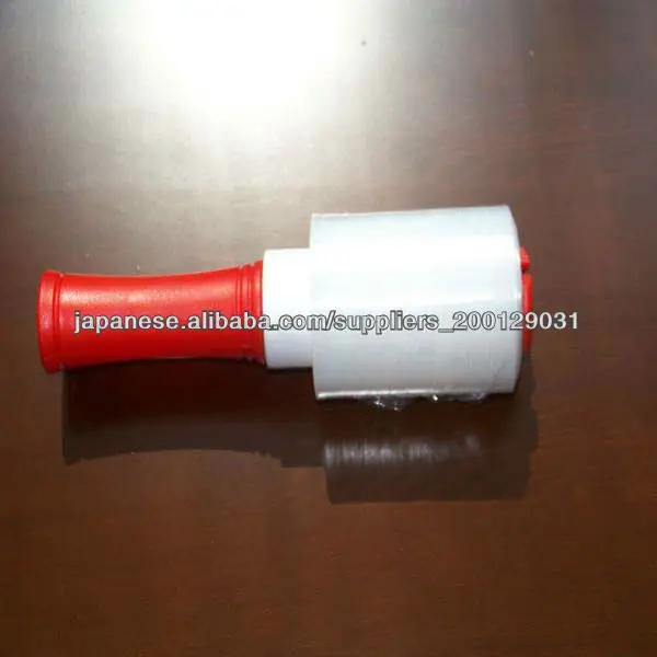 Clear PE Mini Stretch Film For Packaging Pallet Lldpe Plastic wrapping hand stretch wrap film with handle
