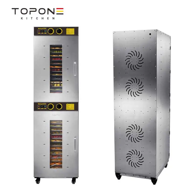 Wholesale 3 year warranty 32 trays Commercial food dehydrator machine fruit and vegetable industrial beef jerky dryer