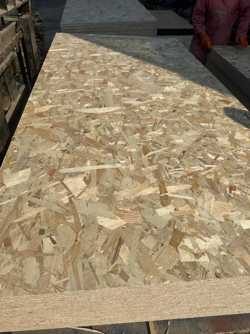 9.5mm 11.1mm OBS plywood 4x8 osb3 Board Hot export to Chile USA and Canada
