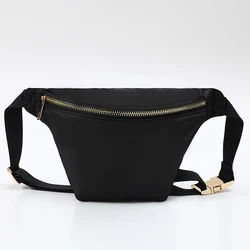 New Products Customizable Durable Pink Fanny Pack Custom Logo Waist Bag Waterproof Nylon giveaway Fanny Pack