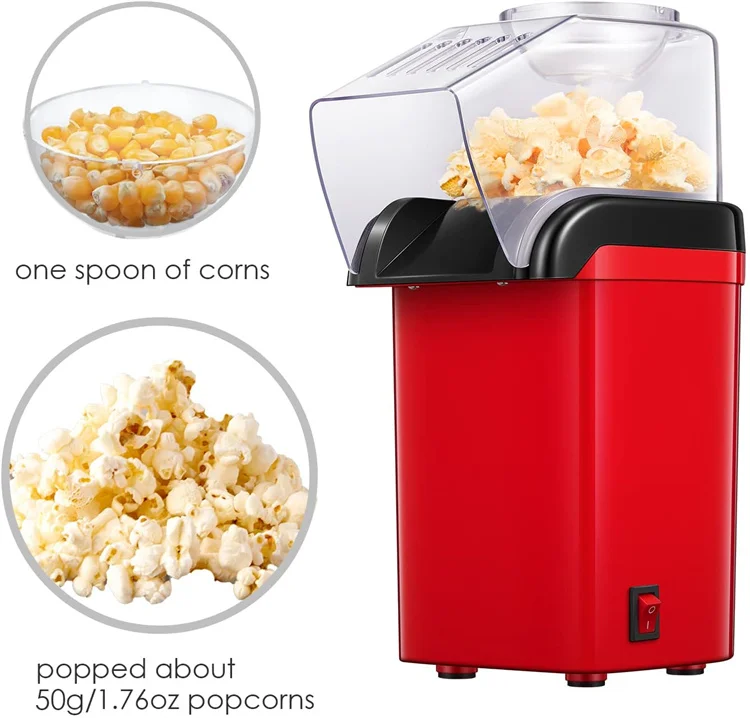 Popcorn Makers Mini Popcorn Machine Electric Household Appliance Machine Fully Automatic Popcorn Machine For Home Kitchen