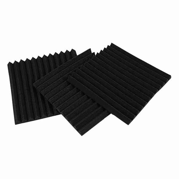 Best selling soundproofing Black wave sponge for KTV acoustic foam
