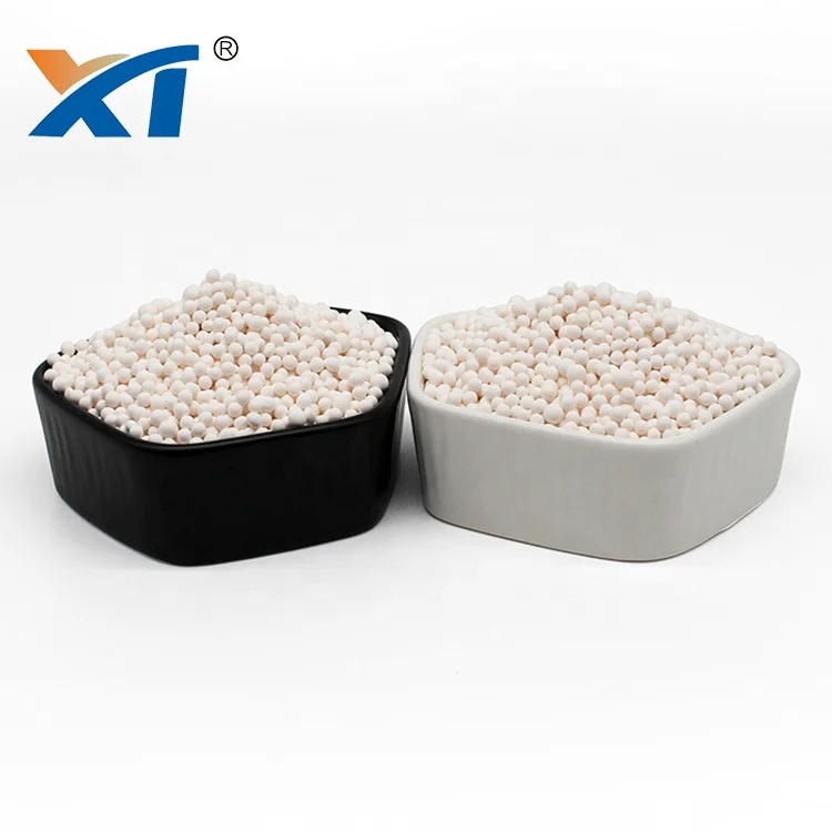 KA100 activated alumina adsorbent 1.5-3.2mm as filtration media for polymer purification