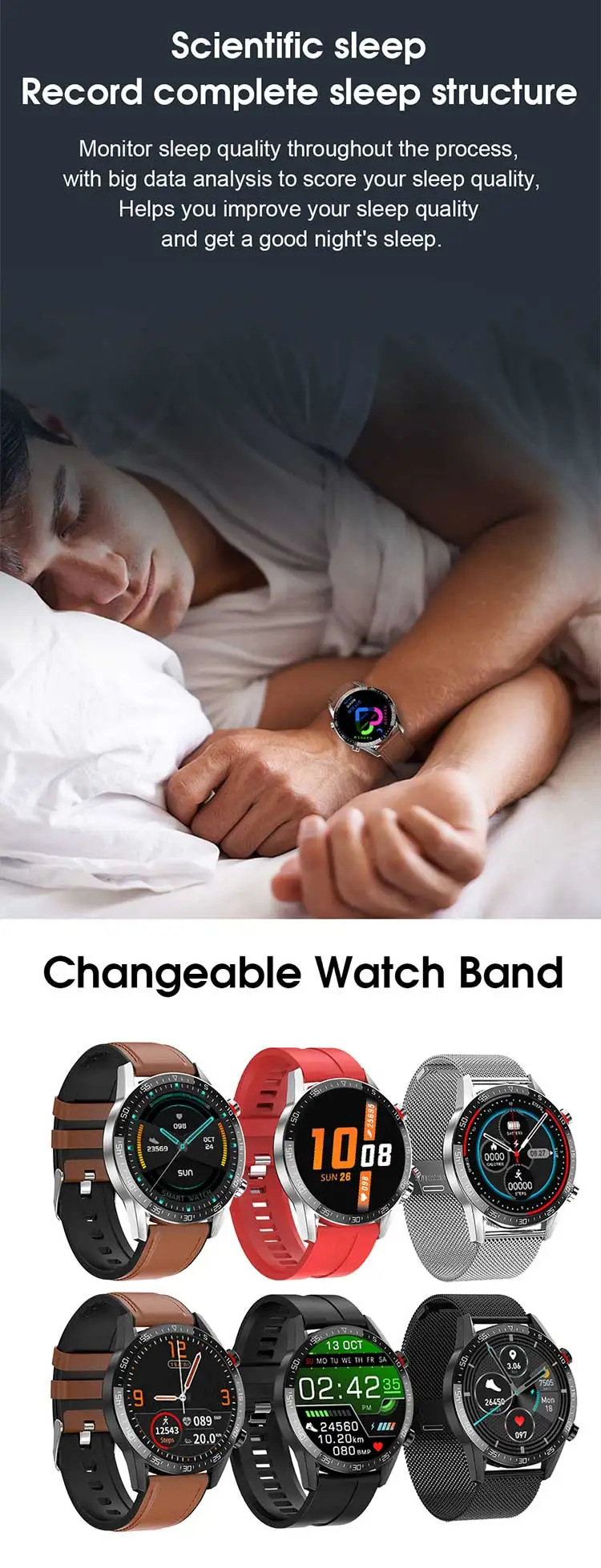 G5 relojes inteligentes BT wearable devices sport 1.39 inch clear resolution fast charging smart watch G5