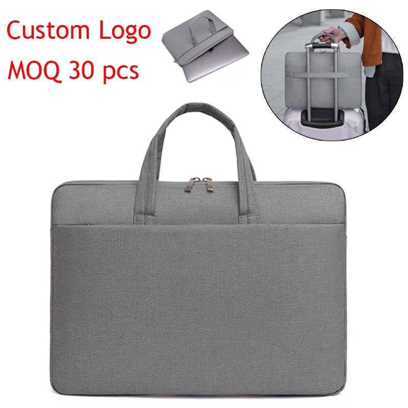 Cheap Custom 15.6 Inch Soft Laptop Sleeve Bag Cover Case Briefcase men business bags for boys girls
