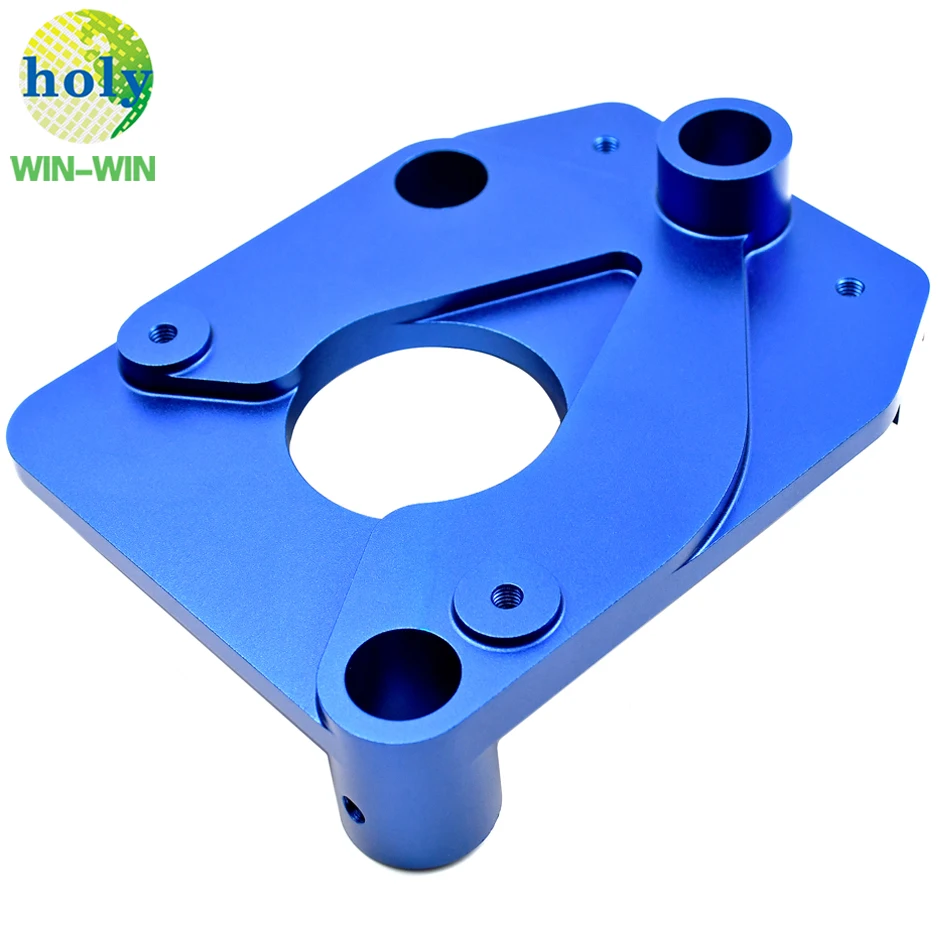 High Quality Electronics Plate 6061-T6 7075-T6 Aluminum Router Plate with CNC Machining Aluminum Parts