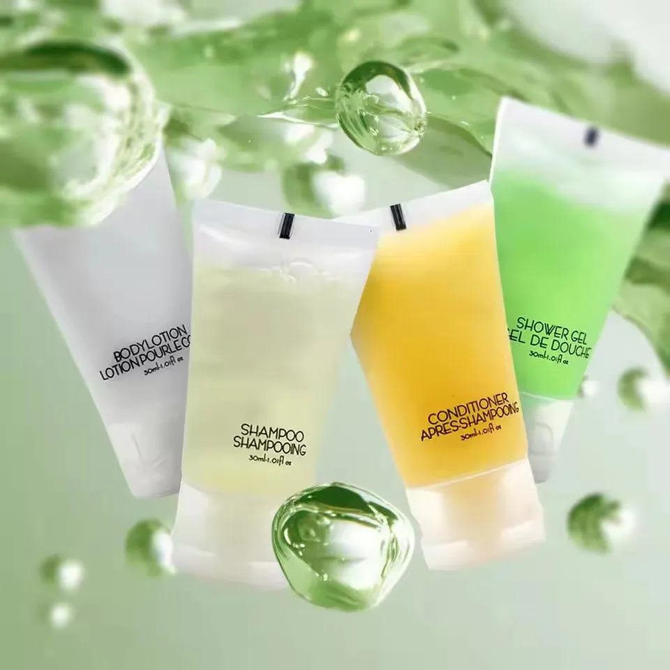 Disposable Wholesale Cheap Bathroom Hotel Toiletries Shampoo and Conditioner