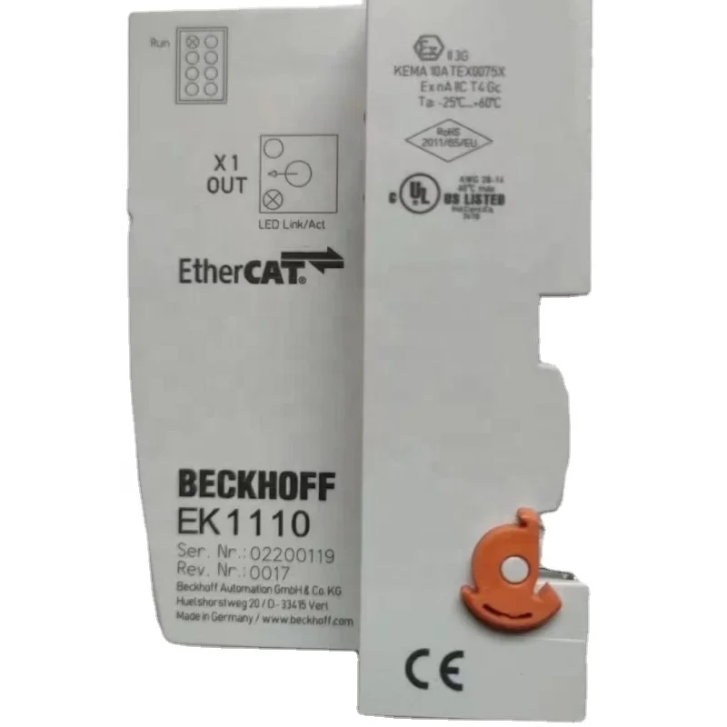 EK1110 EK1100 EK1101 EK1122 module PLC bus coupling controller BECKHOFF original