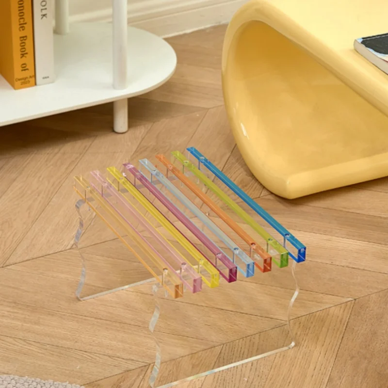 Clear Acrylic Modern Long Bench Multifunctional Lucite Acrylic Bench High Quality Home Decor