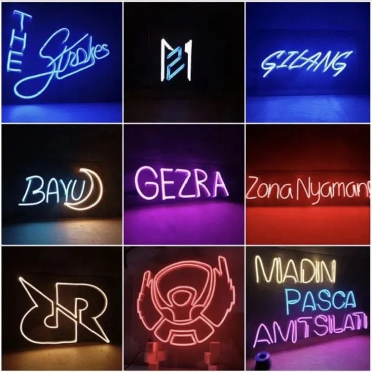 Rooms Lightning Cheap Decor Planet Light Words Letters Custom Decorative Shaped Wall Lights Led Neon Sign