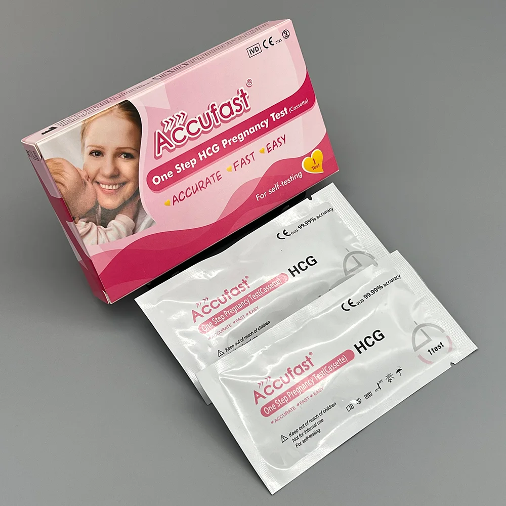 Wholesale Home Test Kits Cassette One Step Rapid Urine Early Hcg Pregnancy Ovulation tests Cassette