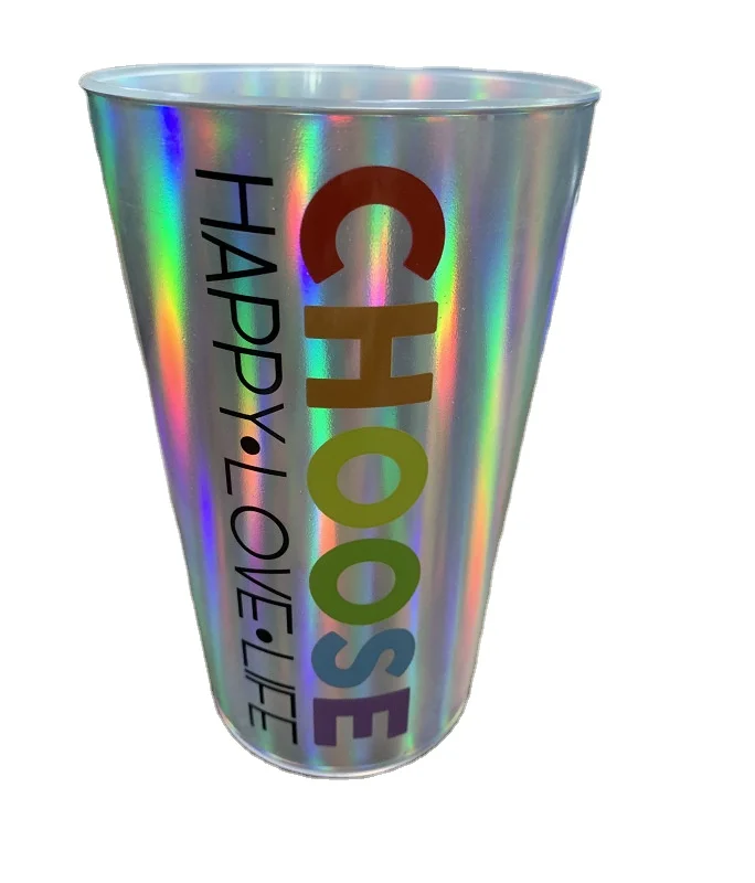 Top-ranking laser iml labels laser in mold labeling printed in mould label for plastic cup