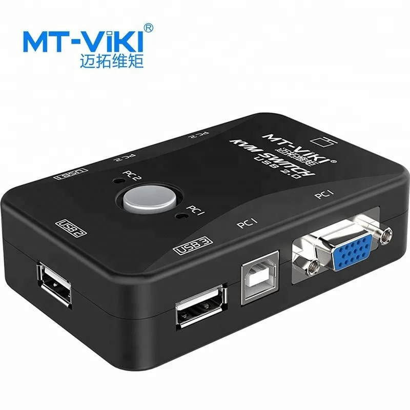 MT-VIKI MT-201UK-CH 1920*1440 2 в 1 из 2-ух портовый usb vga kvm переключатель