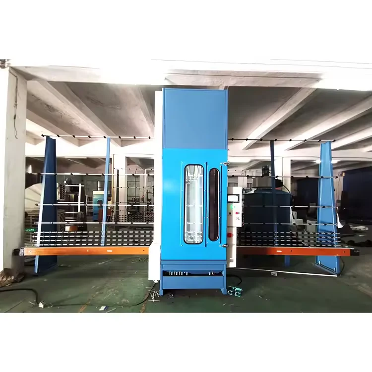 CE Certificated 1.6M Vertical Glass Sandblasting Machine Glass Frosting Machine