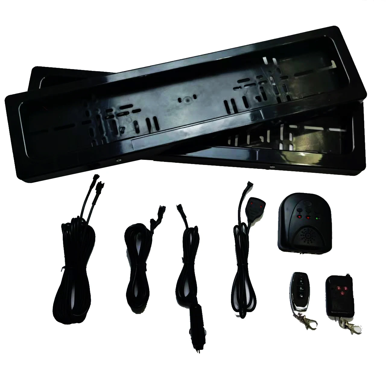 Easy installation EU License Plate Flipper Shadowing Electric Automobile Auto Car License Plate Frame holder