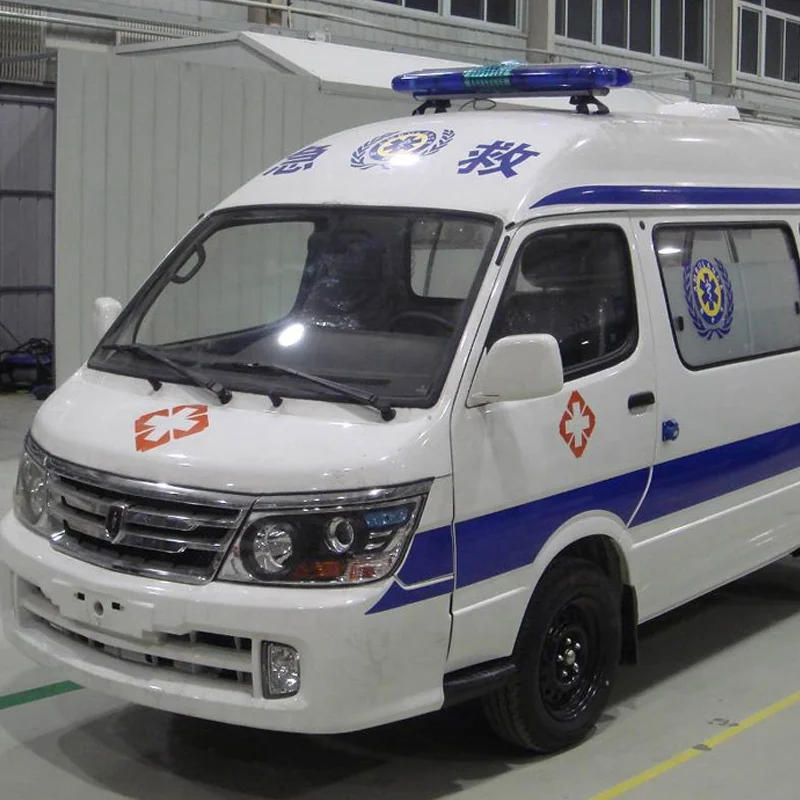 China Emergence Vehicle 4*2 Ambulance 6 passenger factory supply