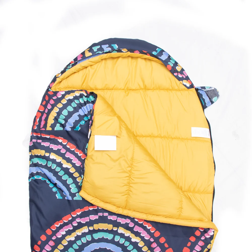High Quality Popular Products Hollow Fiber kids sleeping bag light weight cartoon kids sleeping bag for 3 seasons
