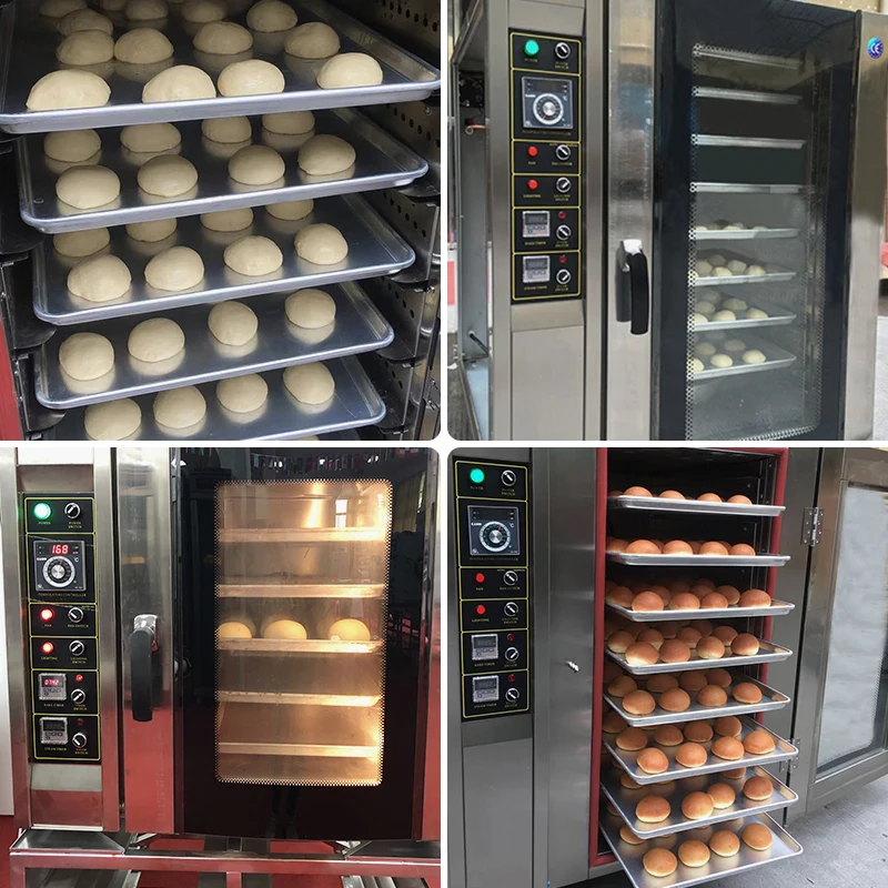 Commercial 10-tray Gas Bakery Machine Convection Oven for Sale