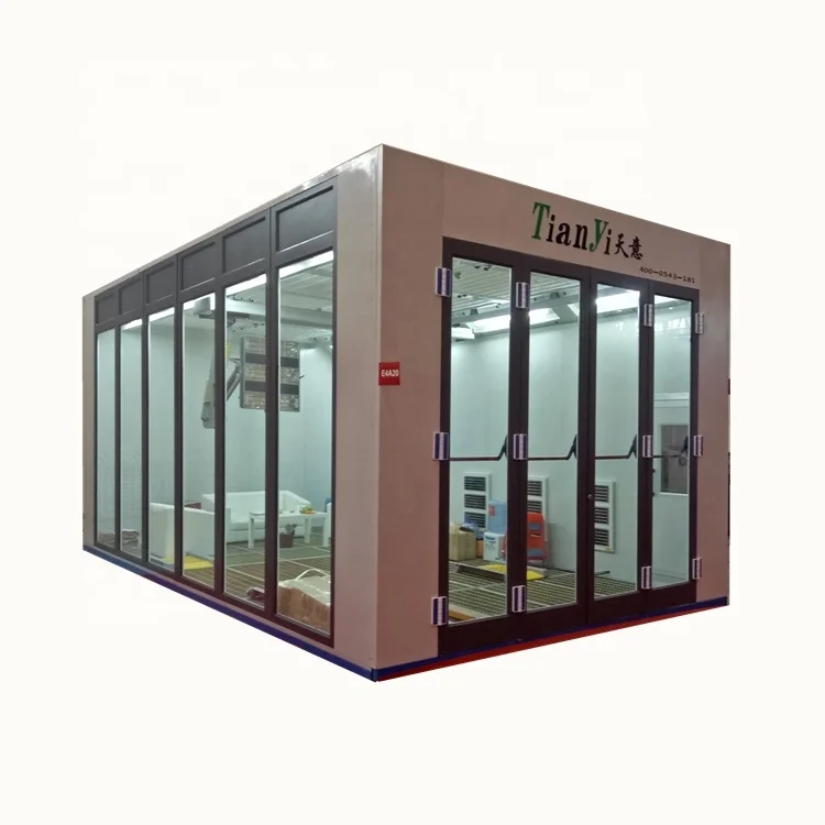Factory Spray Bake Paint Booth Auto Paint Booth With Low Price