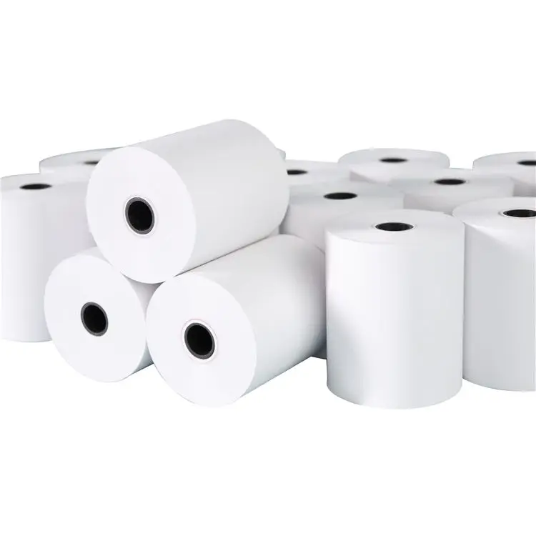Hot Selling 57*40mm 80*80mm Machine Printing Thermal Paper Cash Receipt POS Roll