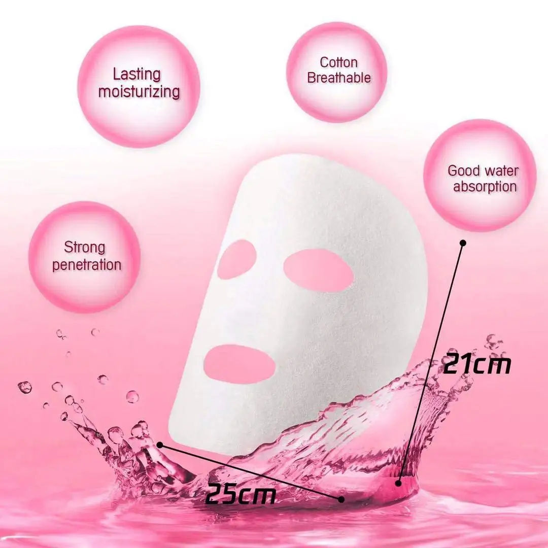 Skin Face Care DIY Facial Paper Compress Masque Mask Absorbent and skin-friendly, disposable
