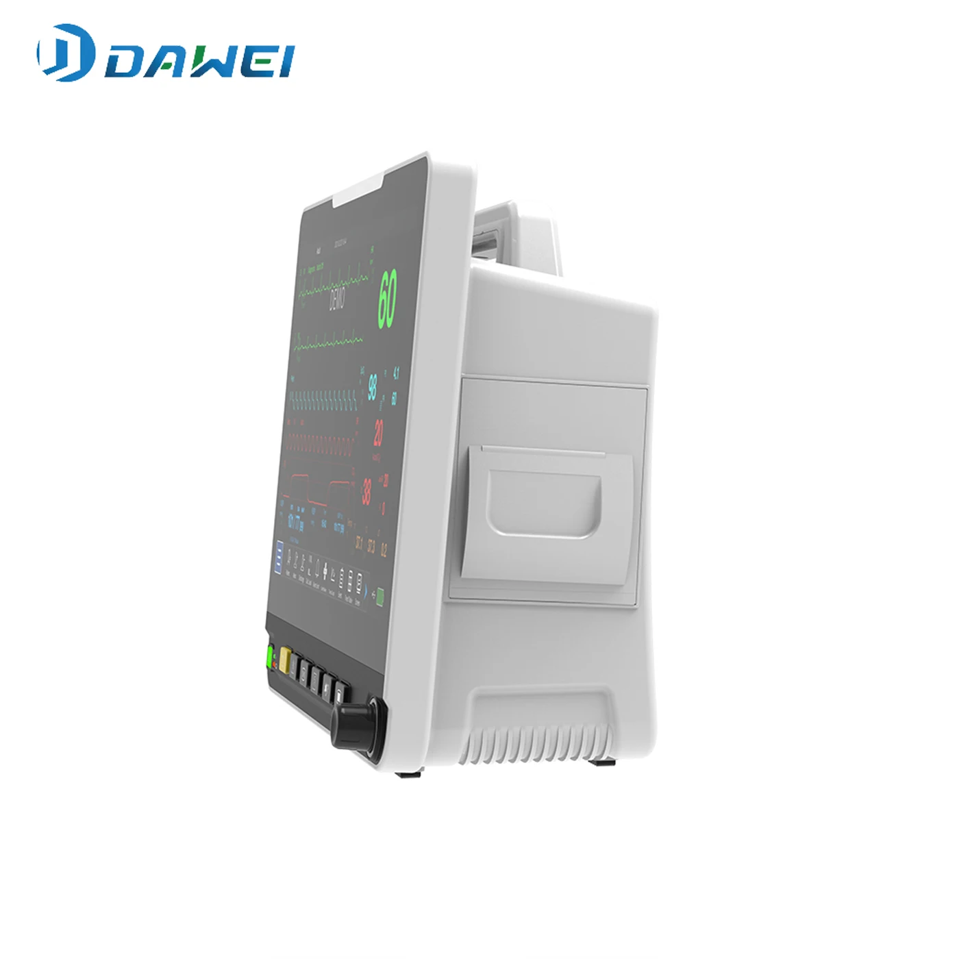 Veterinary Instrument DAWEI Animal Portable Veterinary Blood Pressure ECG EKG Multiparament Patient MonitorOther Veterinary Ins