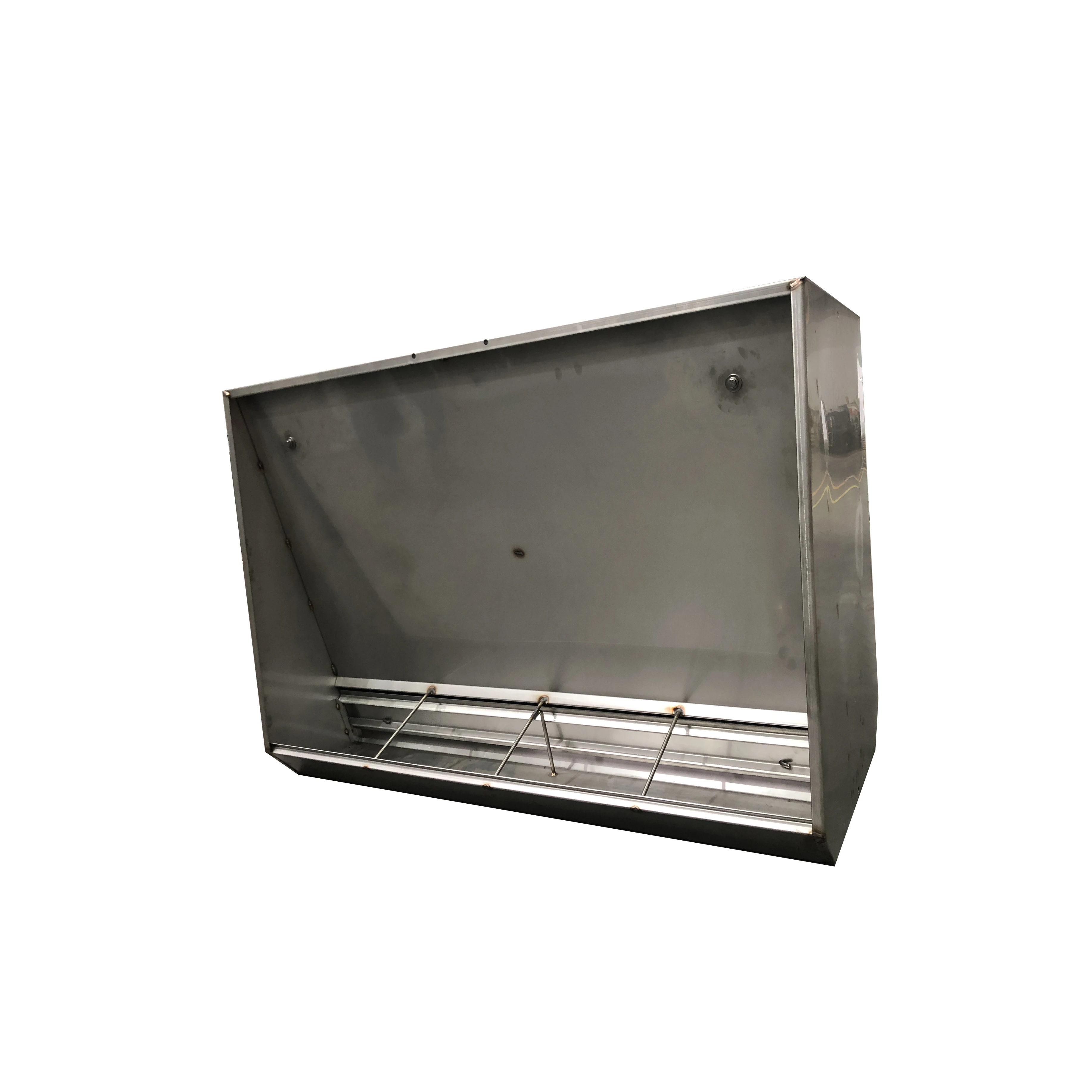 High Quality 8 Holes Stainless Steel Double Sided Automatic Pig Feeder with Drainage