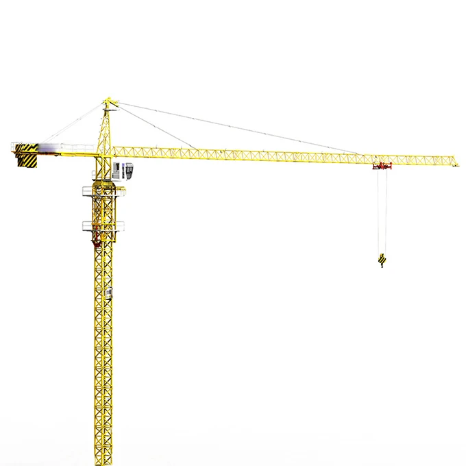 Башенный кран Qtz125 6510, 10 тонн, башенный кран Topkit, новая строительная техника, башенный кран