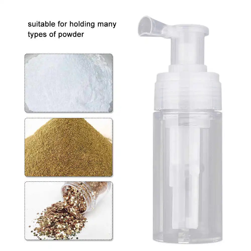 
China manufacturer 110 ml dusting powder containers for hair beauty salon baber 