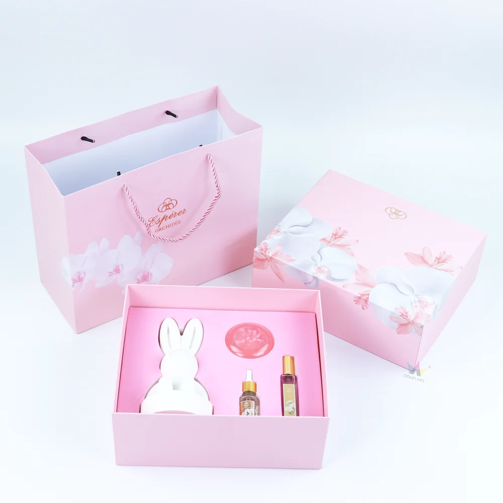 Customized Diy Makeup Boxes Organizer Logo Printing Cosmetics Beauty Storage Box