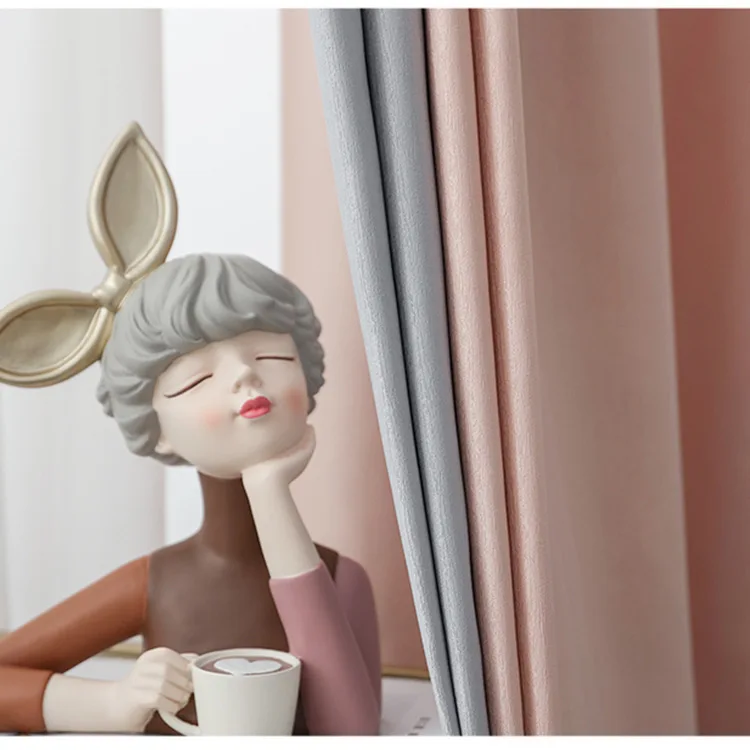 Rideau Rideaux Pour Salon Moderne Rideaux De Maison Cortinas Para Sala Eyelet Blackout Curtains For The Living Room Luxury