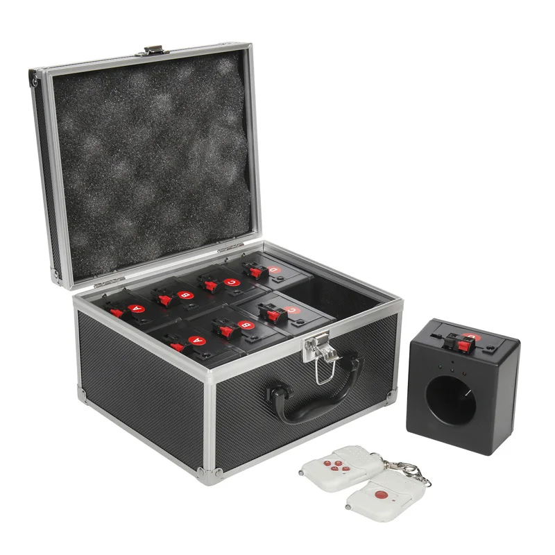 8 Cues Christmas 2 Remote Control Cold Fountain Base Fireworks Firing System Indoor Wireless Mini Sparkler Wedding Machine