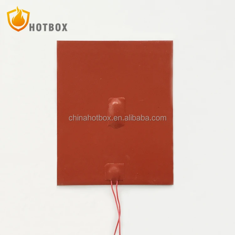 Adjustable temperature silicone blanket heater for cabinet freeze-proofting heating pad with temperature controller