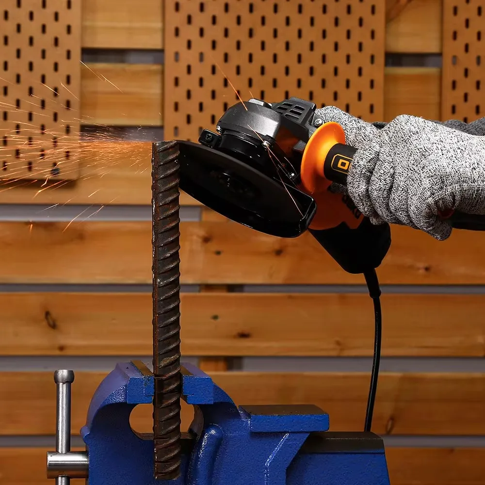 Premium Electric Angle Grinder Grinding Machine 115mm 800W 11000rpm Metal Wood Electric Tool Grinding Machine