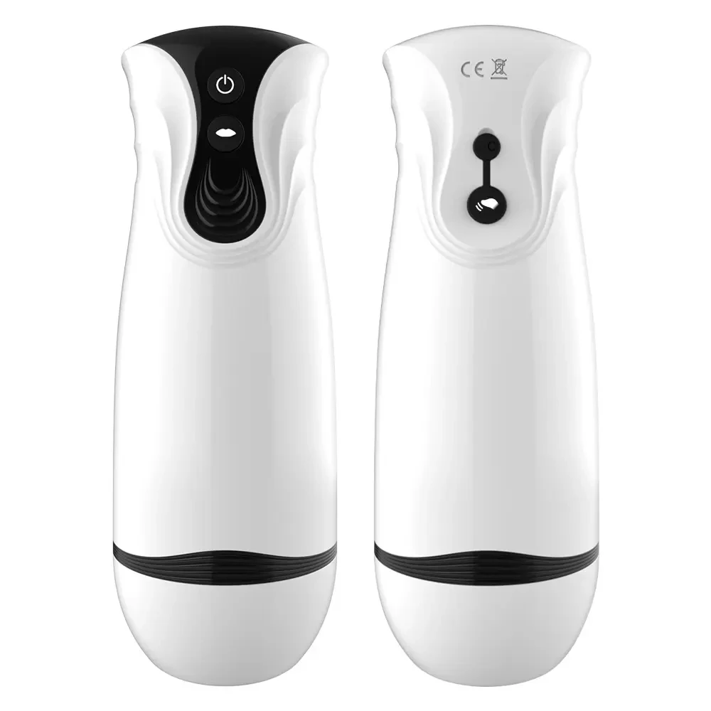 Automatic 10 Vibration And Voice Male Masturbator Adult Sex Toys For Men Rechargeable Vagina Real Pussy Erotic Artificial Vagina