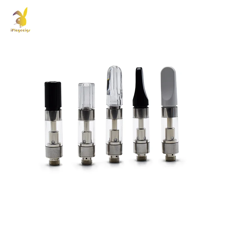 2019 Новый масляный картридж cbd с прозрачным наконечником, керамический катушечный картридж для вейпа 510, атомайзер cbd с пользовательским логотипом