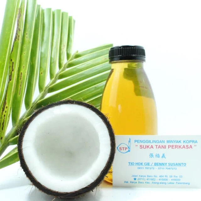 crude coconut oil copra