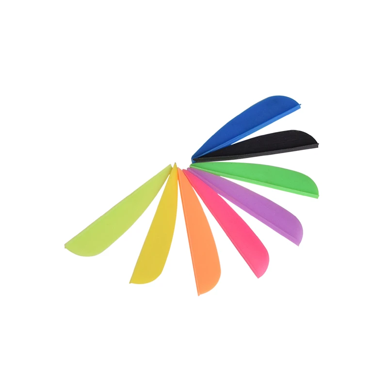 Wholesale 2 inch Plastic Vanes for Arrow Vane Archery Bow Hunting