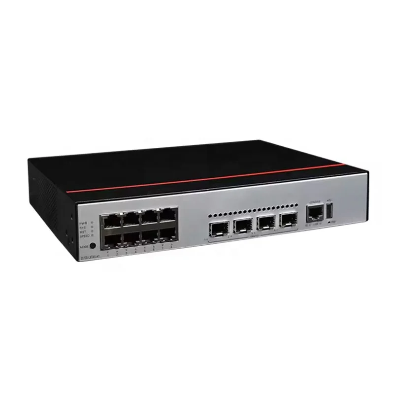 S5735-L8T4X-A1 S5700 Series 8*10/100/1000BASE-T ports 4*10GE SFP+ ports AC power Switches