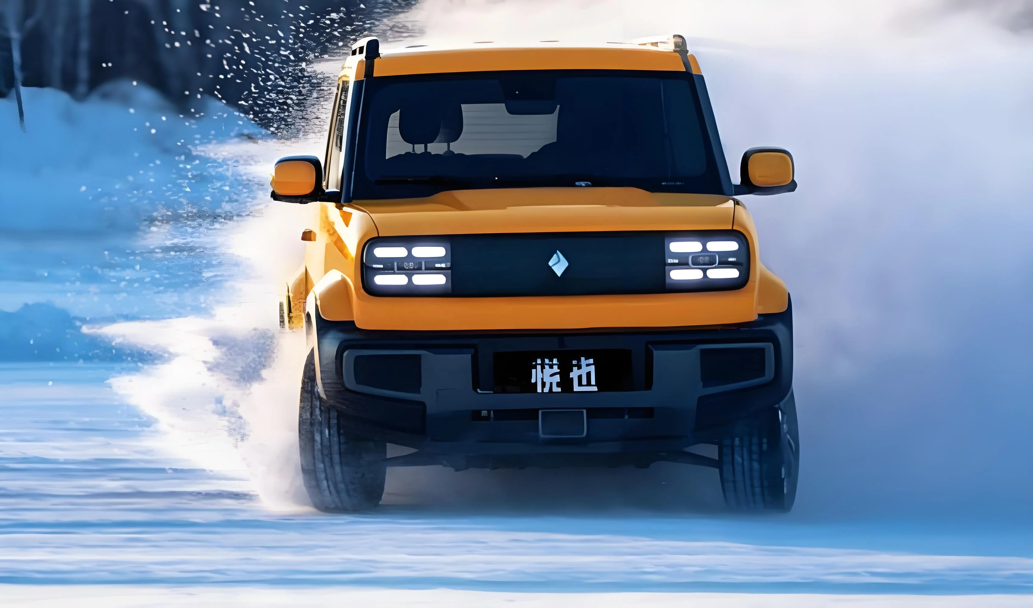 Brand new Chinese cheap electric car mini SUV Wuling Baojun yep yueye Range 303 Km Electric Vehicles