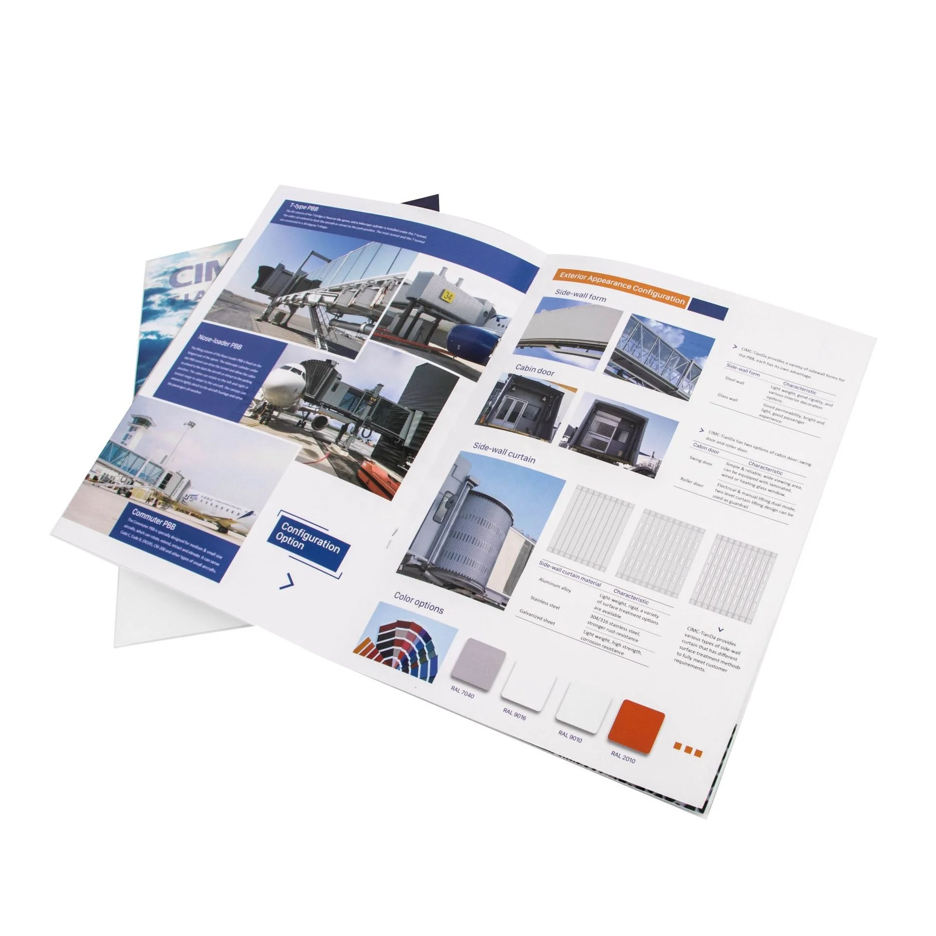 Manufacturer Brochure Magazine Catalog Booklet Color Brochure design Company product catalog