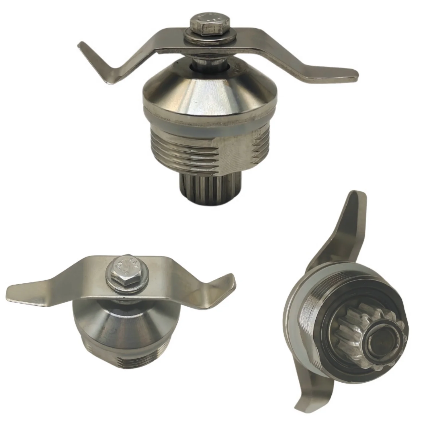 Прочная нержавеющая сталь 2 лезвия блендер запасные части высокоскоростной Собранный Нож Соковыжималка лезвие