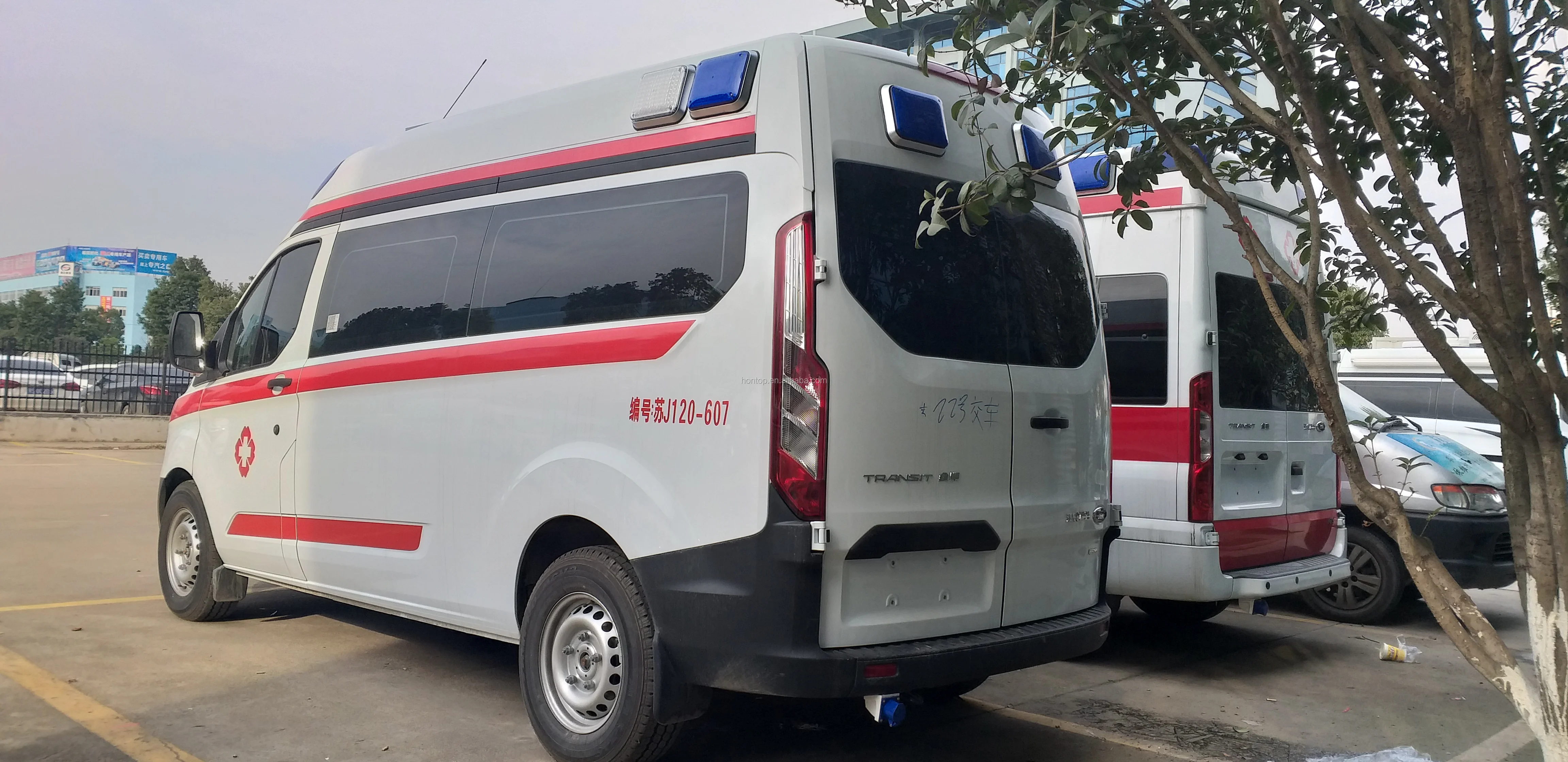 Транспортировка Maxus, короткоколесная машина скорой помощи с отрицательным давлением