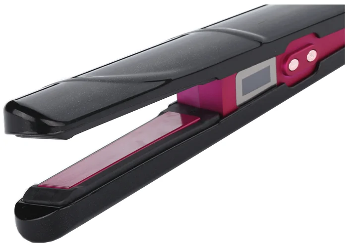 Профессиональный салон красоты для укладки волос Curl металлическая тату-машинка черный вращающийся волосы щипцы завивки выпрямитель и бигуди 2 в 1