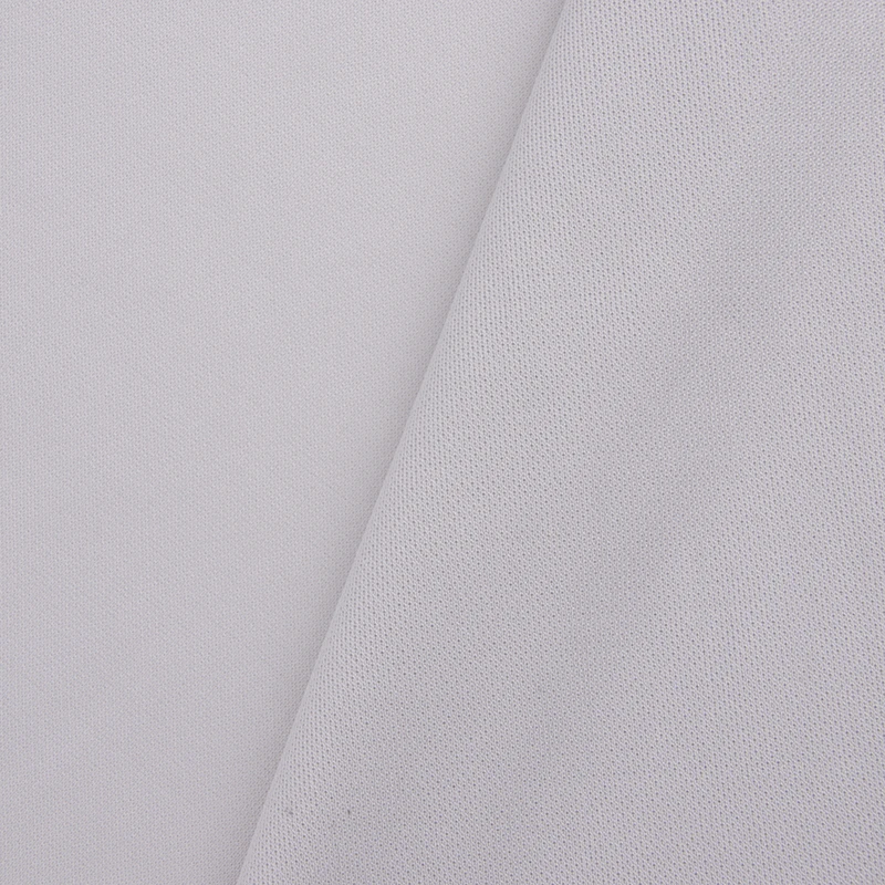 Double sides T shirts textile 135GSM sportswear jersey knit  interlock fabrics 100% polyester sports fabric